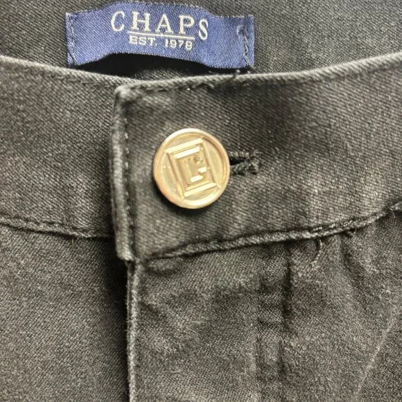 Chaps Black Jeans - Size 6 - 1502 - Picture 3 of 4